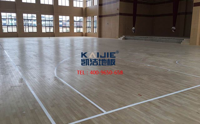 選購專用籃球場運動木地板廠家，學會這四看就夠了-籃球木地板