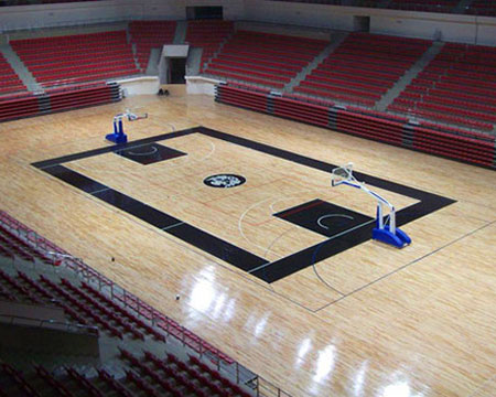 籃球木地板廠家對運動地板結(jié)構(gòu)是怎么處理的？-凱潔地板