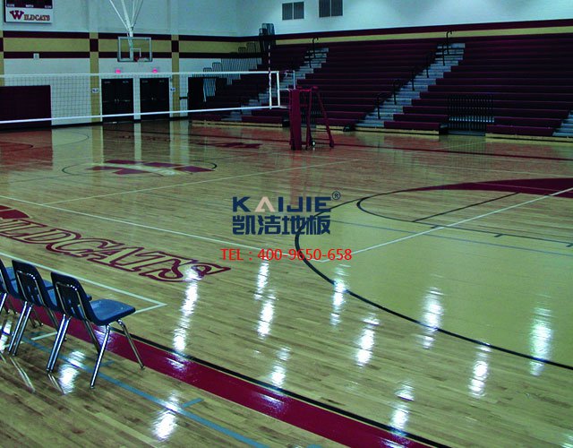籃球館運動木地板生產(chǎn)廠家-籃球館地板廠家，籃球場地板廠家-凱潔地板