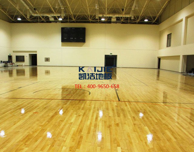 羽毛球館專用運(yùn)動木地板——?jiǎng)P潔運(yùn)動木地板