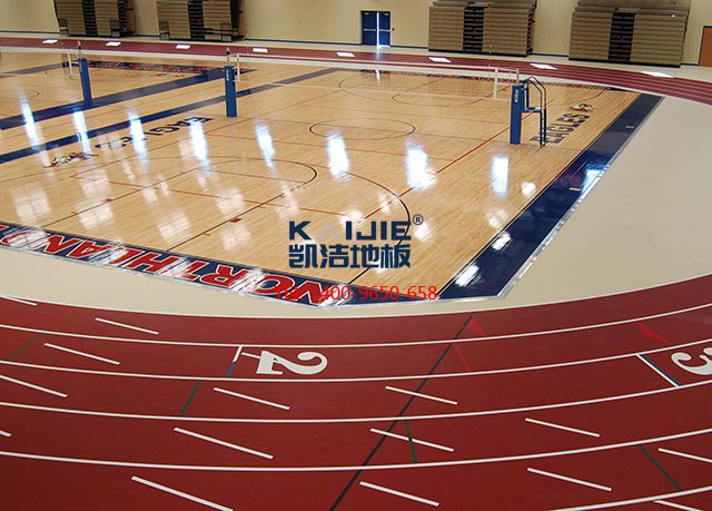 選購專用藍(lán)球場木地板時(shí)潛在的危險(xiǎn)——凱潔地板