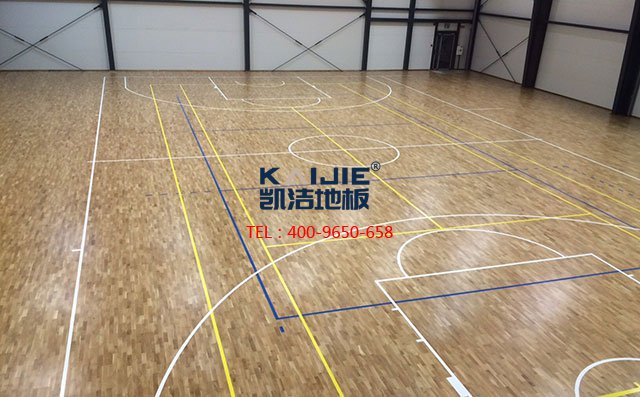 籃球場木地板怎么施工能夠更好的保障籃球木地板質(zhì)量——?jiǎng)P潔地板