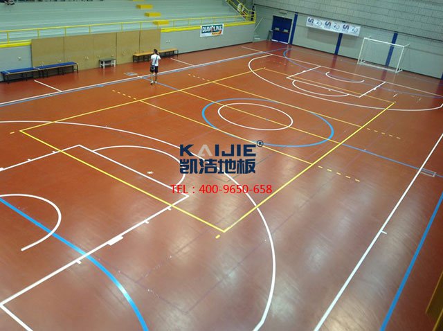 籃球場(chǎng)木地板價(jià)格怎么算？籃球木地板多少錢(qián)——?jiǎng)P潔地板