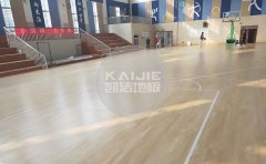 專用籃球館運(yùn)動(dòng)木地板廠家用什么面漆-籃球館木地板