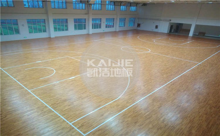 山東菏澤單縣學(xué)校體育館木地板