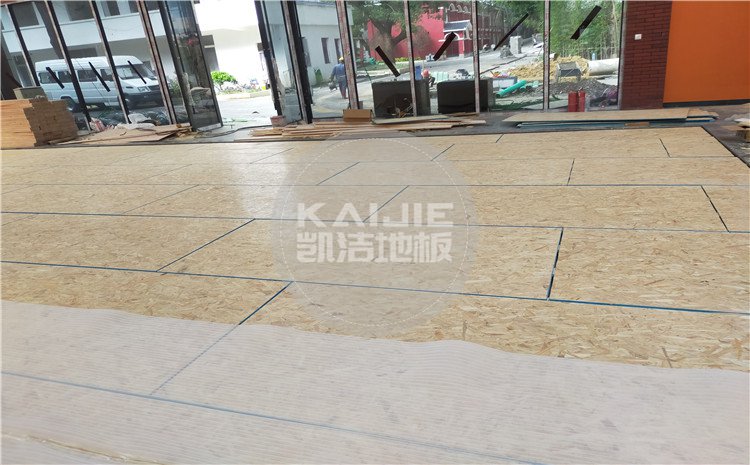 廣州天河區(qū)長大公路培訓學?；@球館木地板項目案例-凱潔籃球地板