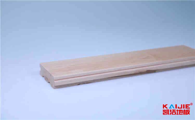 橡膠木排球館木地板單層龍骨結(jié)構(gòu)