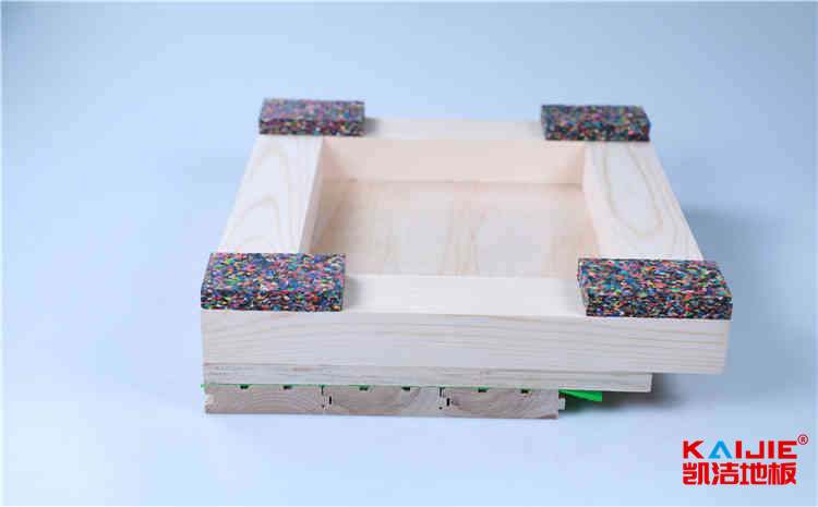 運(yùn)動(dòng)木地板安裝施工工藝流程