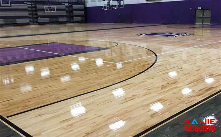 五角楓木地板籃球場每平米價(jià)格