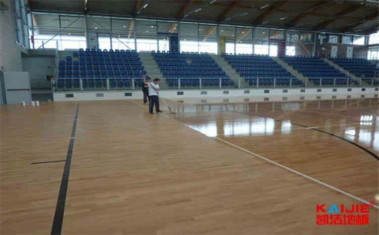 上海運(yùn)動木地板定制——凱潔地板