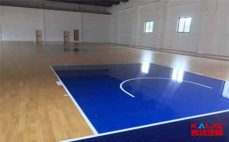 拼接板NBA籃球場(chǎng)木地板施工技術(shù)方案-凱潔地板