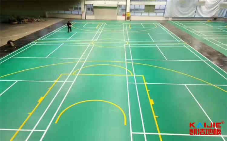 運(yùn)動(dòng)木地板安裝施工工藝流程